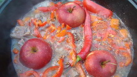 Рецепт узбекской шурпы из баранины