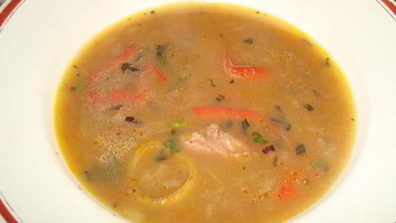 Рецепт узбекской шурпы из баранины