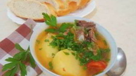 Рецепт узбекской шурпы из говядины