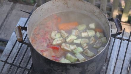 Рецепт вкусного супа шурпа на костре в казане