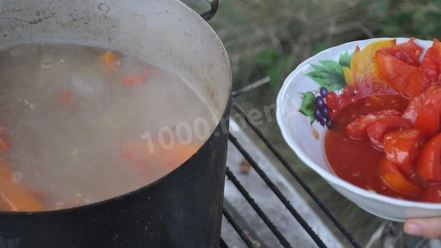 Рецепт вкусного супа шурпа на костре в казане