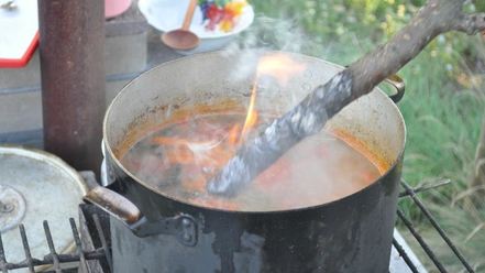 Рецепт вкусного супа шурпа на костре в казане