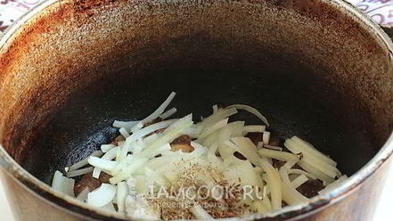 Рецепт жареной шурпы по-узбекски