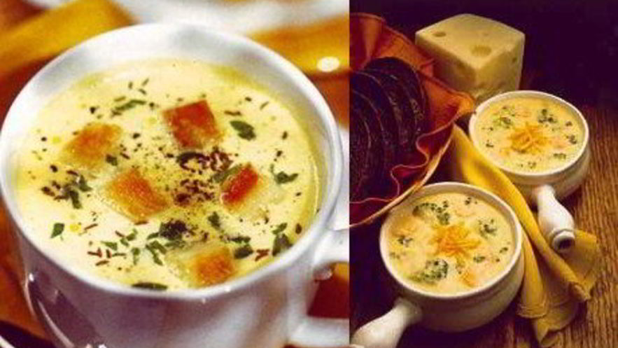 Рецепт швейцарского супа с сыром