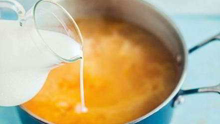 Рецепт сливочного супа с семгой