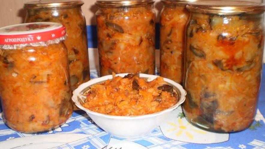 Рецепт домашней овощной солянки на зиму