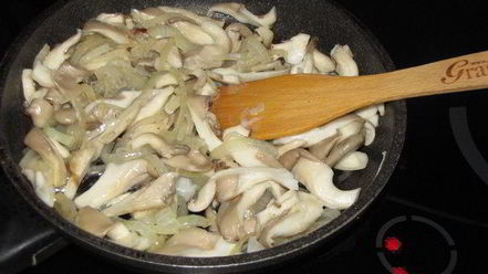 Рецепт капустной солянки с вешенками