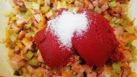 Рецепт мясной солянки по-селянски