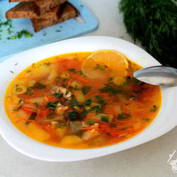 Рецепт Рыбной солянки сборной