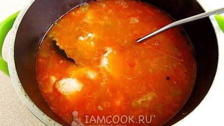 Рецепт рыбной солянки трактирной