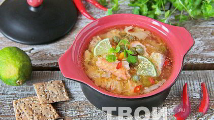 Рецепт Рыбной солянки