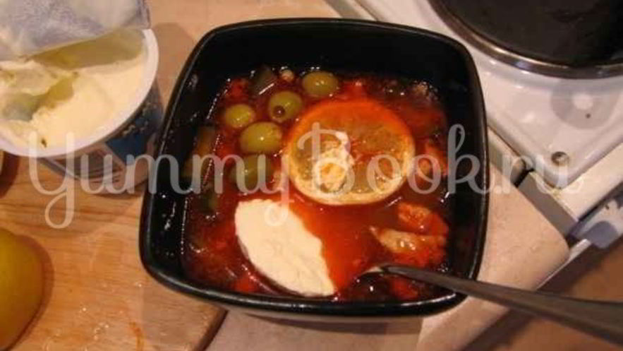 Рецепт сборной мясной солянки