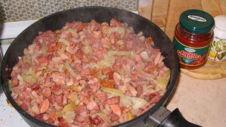 Рецепт сборной мясной солянки