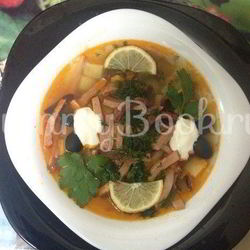 Рецепт Сборной солянки в мультиварке