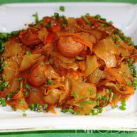 Рецепт Солянки из квашеной капусты с сосисками