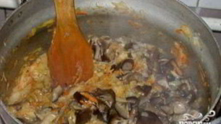 Рецепт солянки из опят с капустой