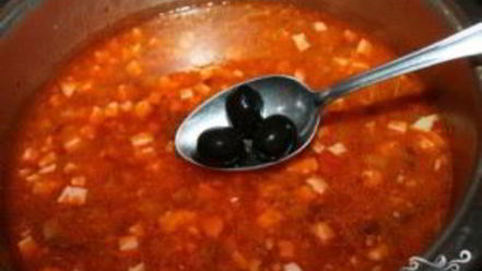 Рецепт солянки куриной