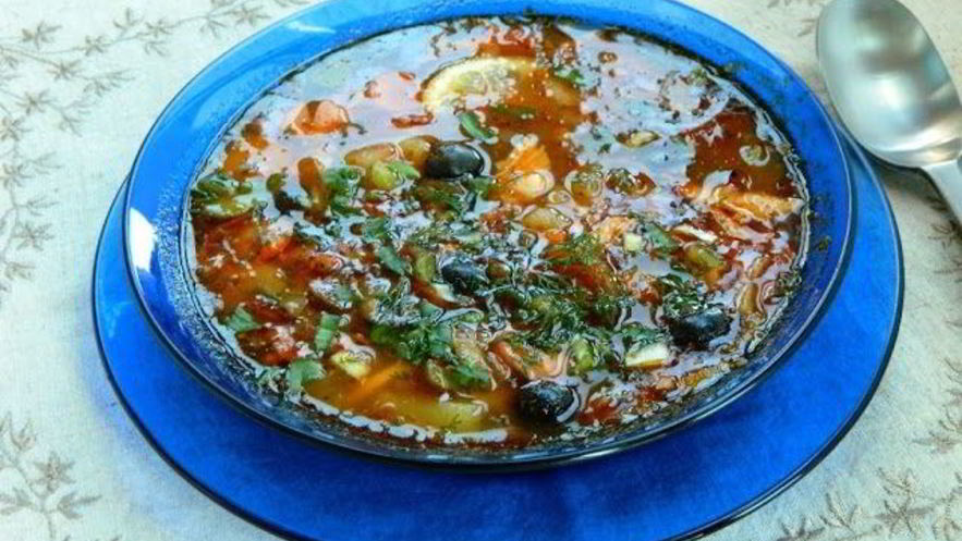 Рецепт солянки ленинградской