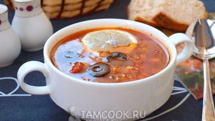 Рецепт Солянки мясной