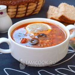 Рецепт Солянки мясной