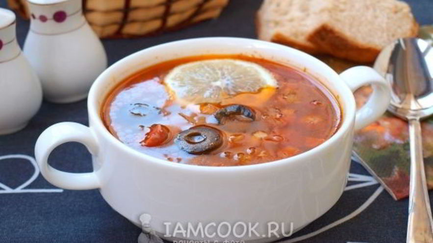 Рецепт солянки мясной