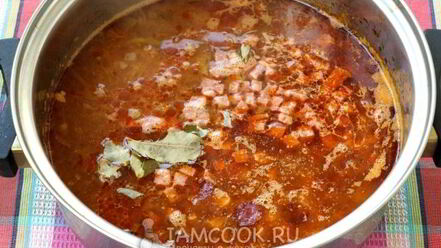 Рецепт солянки мясной