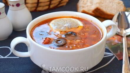 Рецепт солянки мясной