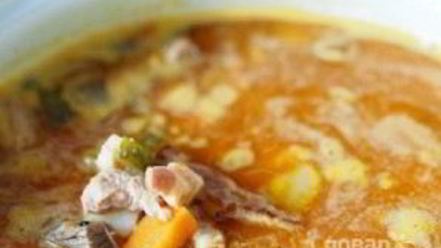 Рецепт солянки на бульоне из говядины