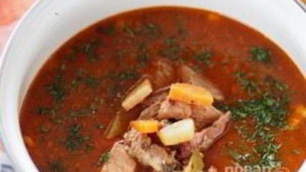 Рецепт солянки на бульоне из говядины