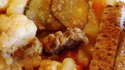 Рецепт солянки овощной с мясом