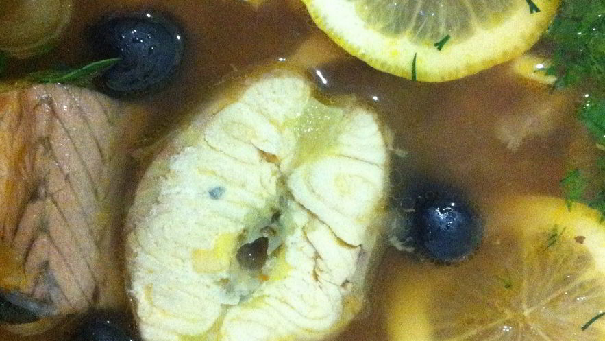 Рецепт солянки рыбной сборной с каперсами