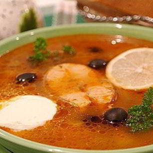 Рецепт Солянки рыбной в мультиварке