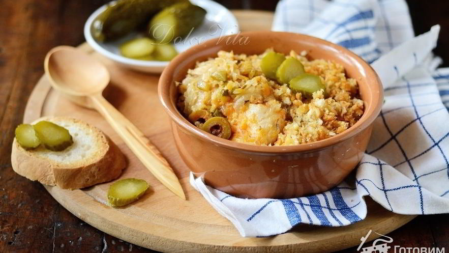 Рецепт солянки рыбной