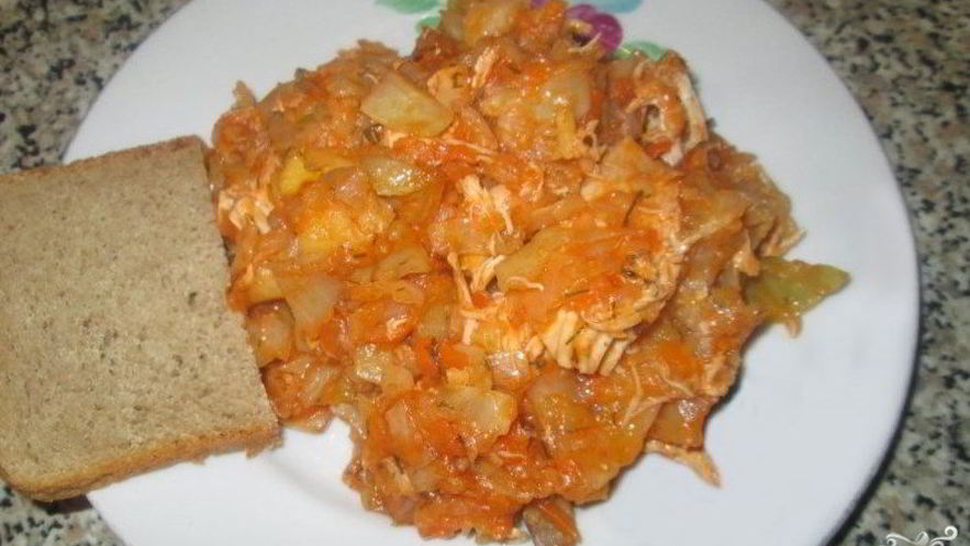 Рецепт солянки с грибами и курицей