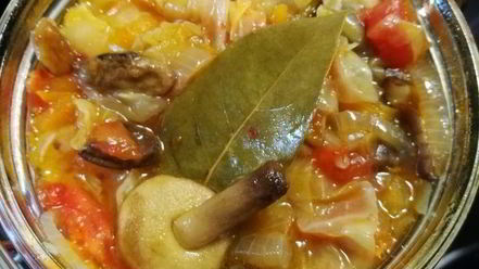 Рецепт солянки с грибами