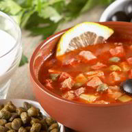 Рецепт Солянки с картошкой в мультиварке