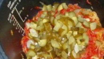 Рецепт солянки с картошкой в мультиварке