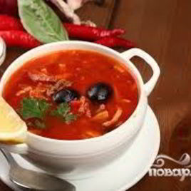 Рецепт Солянки с копченой колбасой