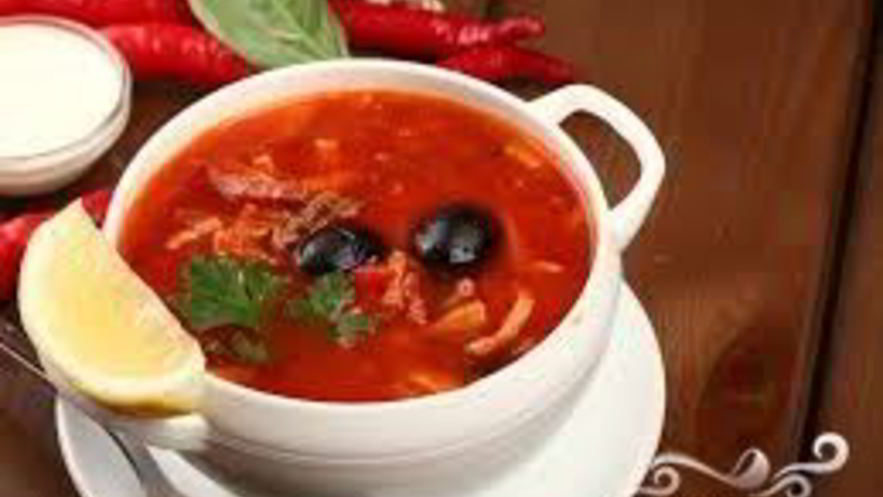 Рецепт солянки с копченой колбасой