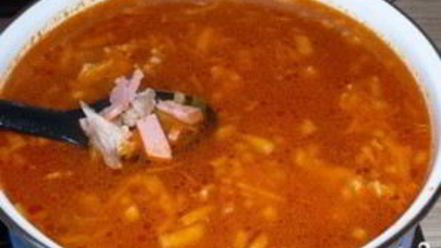 Рецепт солянки с мясом и колбасой