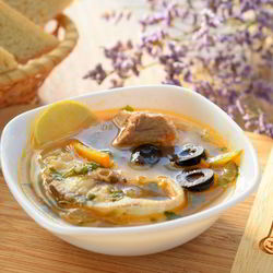 Рецепт Солянки с тунцом Вкусняха