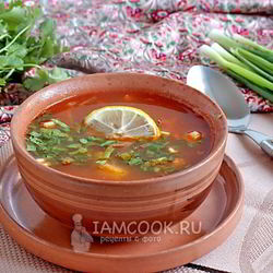 Рецепт Солянки сборной мясной с картошкой