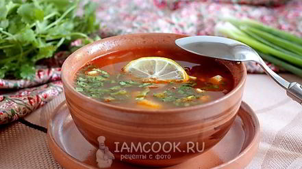 Рецепт солянки сборной мясной с картошкой