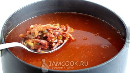 Рецепт солянки сборной мясной с картошкой