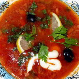 Рецепт Солянки сборной