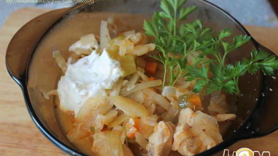 Рецепт солянки — тушеной капусты с мясом