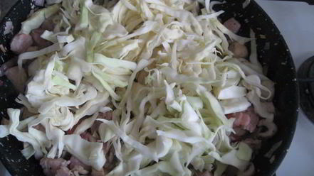 Рецепт солянки тушеной свиной с вешенками