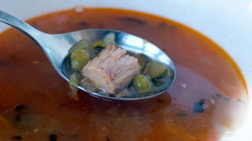 Рецепт вкусной солянки