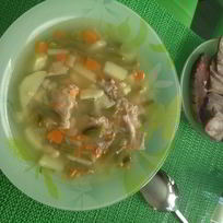 Рецепт Супа Две фасольки