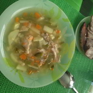 Рецепт Супа Две фасольки